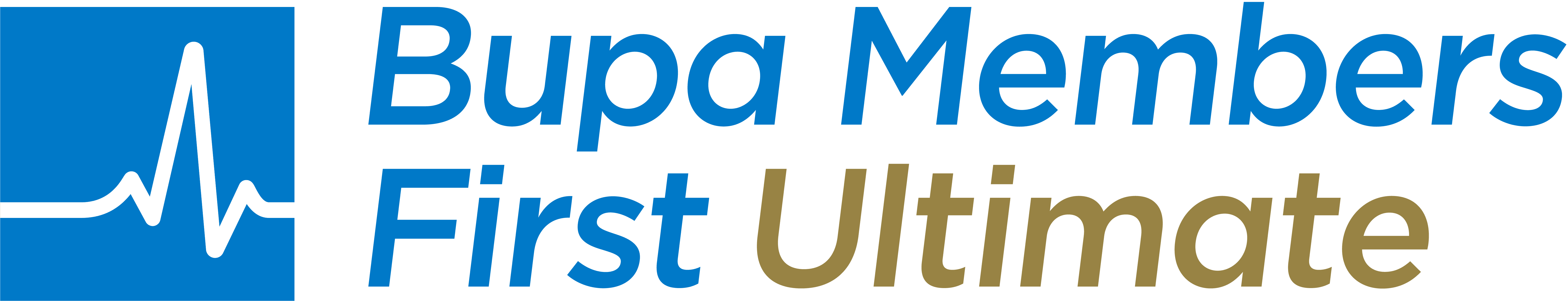 Bupa Members First Ultimate Logo